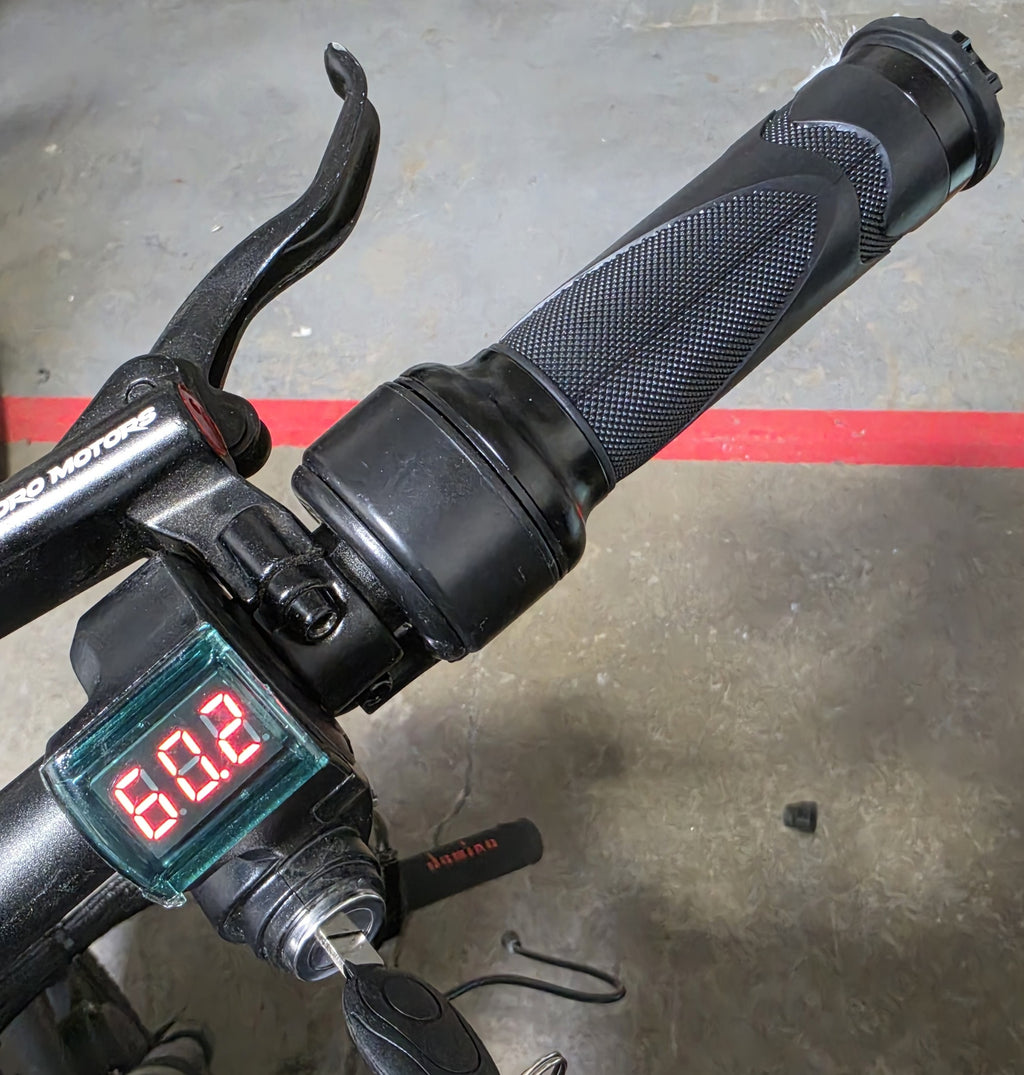 full twist throttle on RRPRO with voltmeter