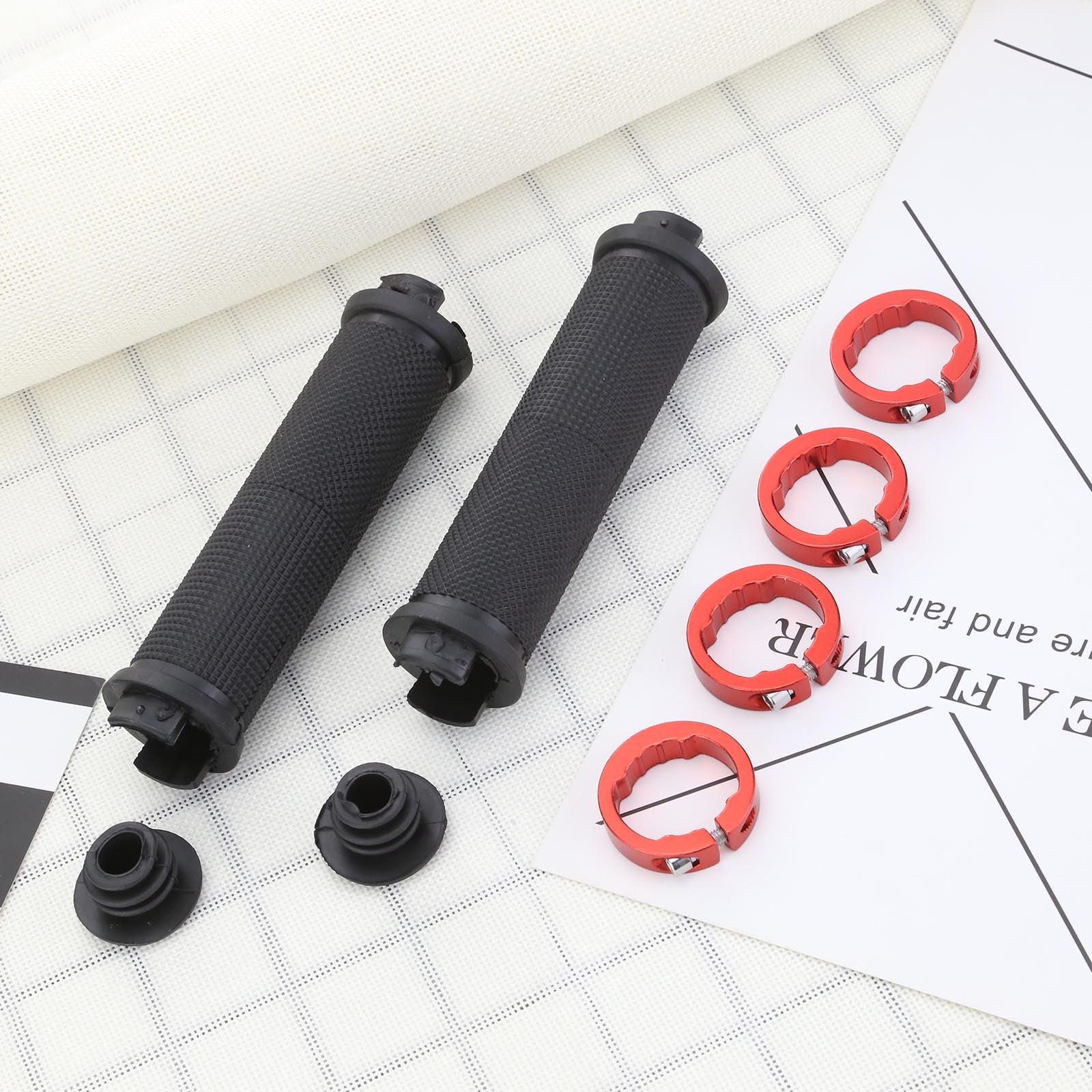 Handlebar Grips Smooth Soft Rubber