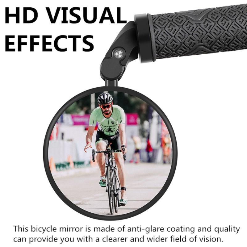 Circular Bar End Mirrors for bicycles