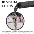 Circular Bar End Mirrors for bicycles