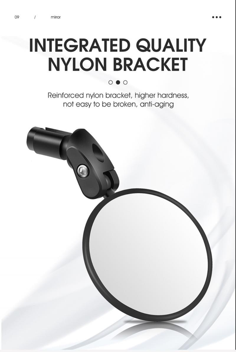 Circular Bar End Mirrors for bicycles
