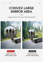 Circular Bar End Mirrors for bicycles