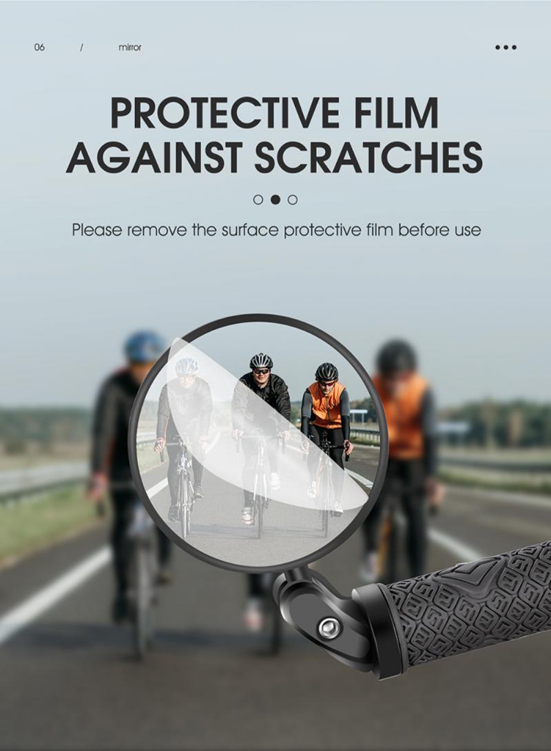 Circular Bar End Mirrors for bicycles