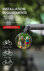 Circular Bar End Mirrors for bicycles