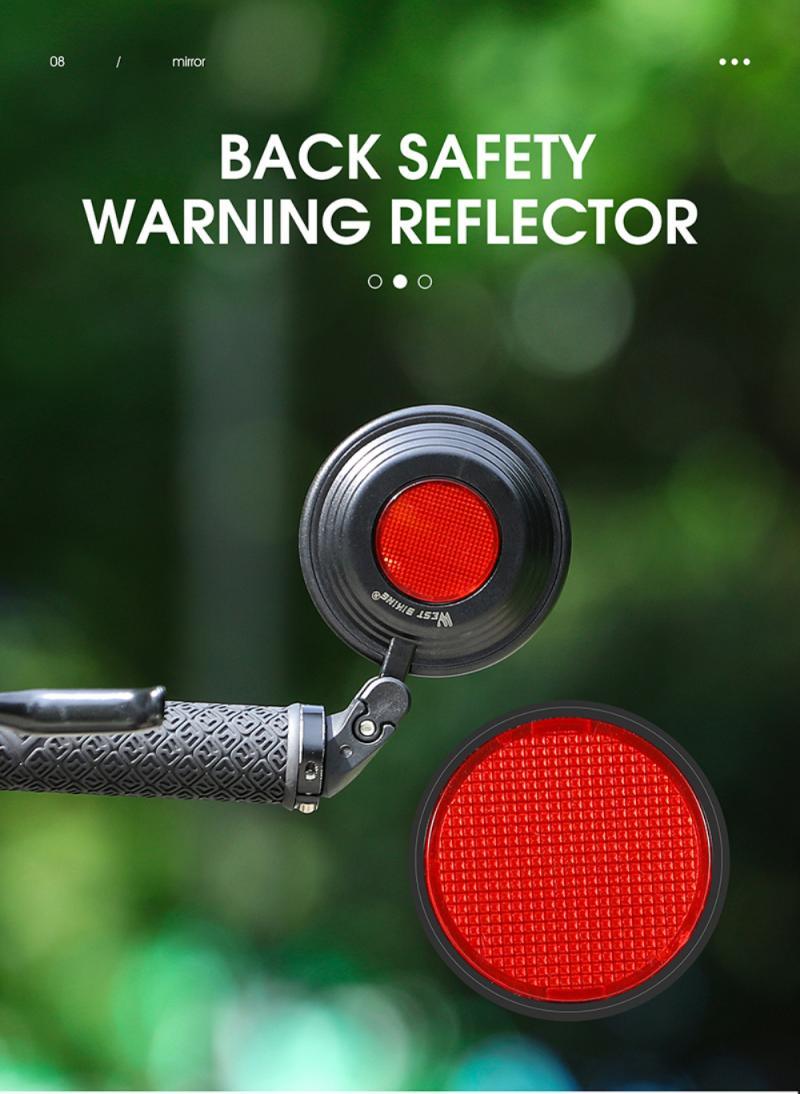 Circular Bar End Mirrors for bicycles