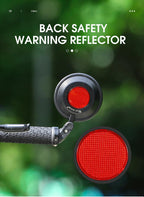 Circular Bar End Mirrors for bicycles
