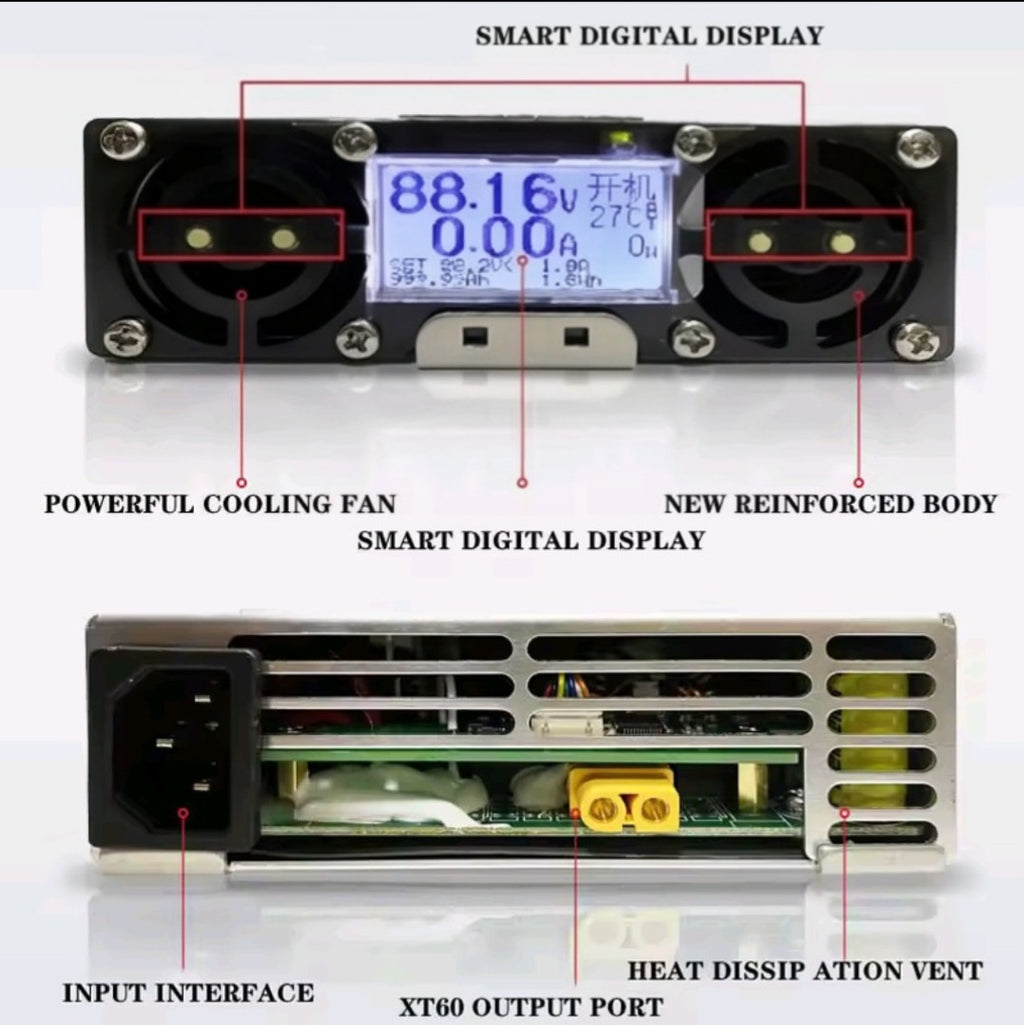 Display of Variable charger